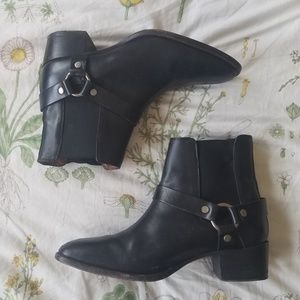 Frye harness boots